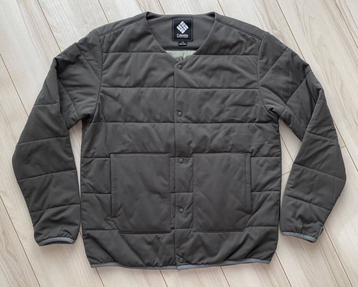 美品★Columbia BLACK LABEL コロンビアブラックレーベルTALBOT HARBOR JACKETタルボットハーバージャケット グレー  Lサイズ 定価23,100円