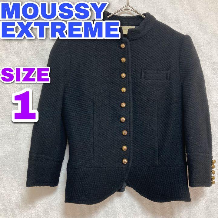 moussy extreme Moussy Extreme elegant jacket formal black black S 1