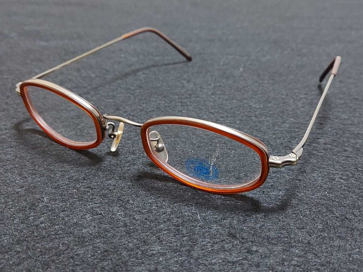 新品　J.J.PRESS ジェイプレス　日本製　メガネ　眼鏡　高級感　上品　フルリム　軽い　ブラウン