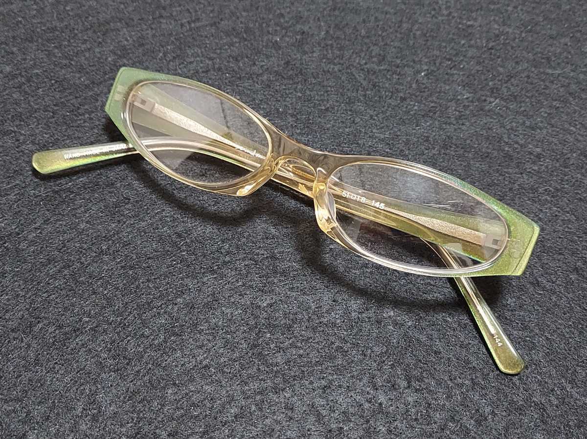 新品　vivid moon ビビッドムーン　日本製　メガネ　眼鏡　高級感　上品　セルフレーム　軽い　綺麗　グラデーション_画像1