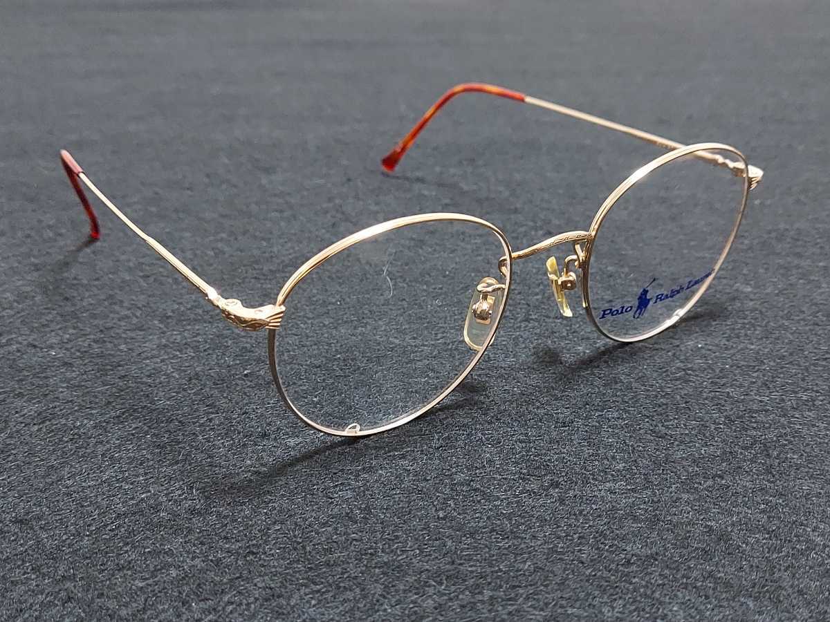 新品 POLO Ralph Lauren ポロ・ラルフローレン 日本製 メガネ 眼鏡