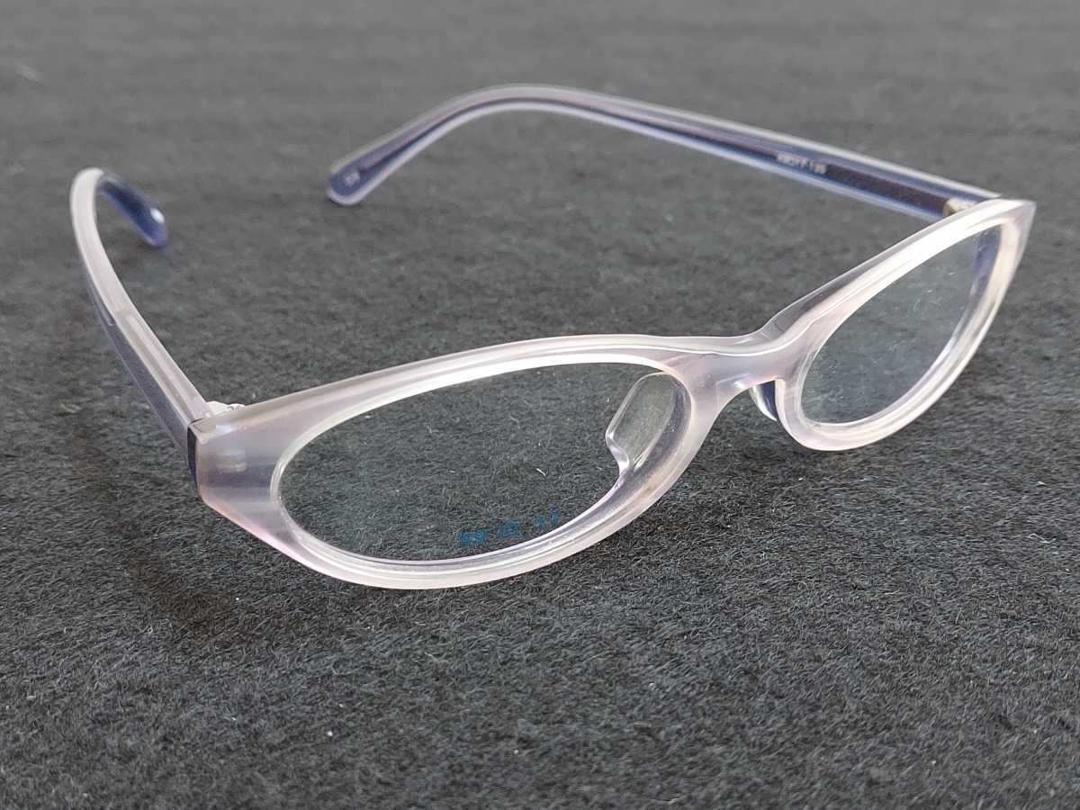 新品 メガネ 眼鏡 高級感 上品 セルフレーム 軽い オーバル ピンク×紫