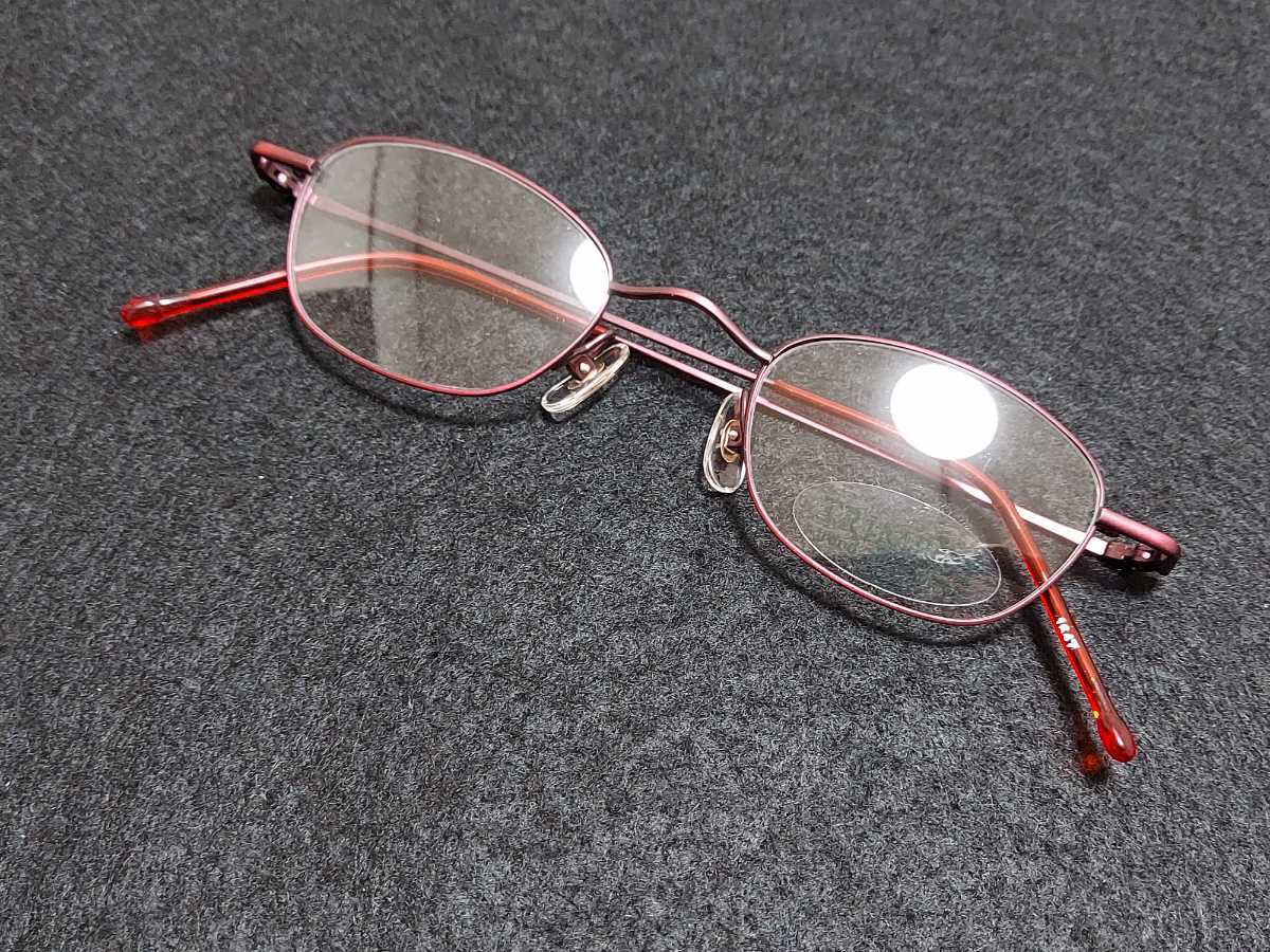 新品 TRIMBOY トリムボーイ　メガネ　眼鏡　高級感　上品　フルリム　　軽い　赤　レッド - 4