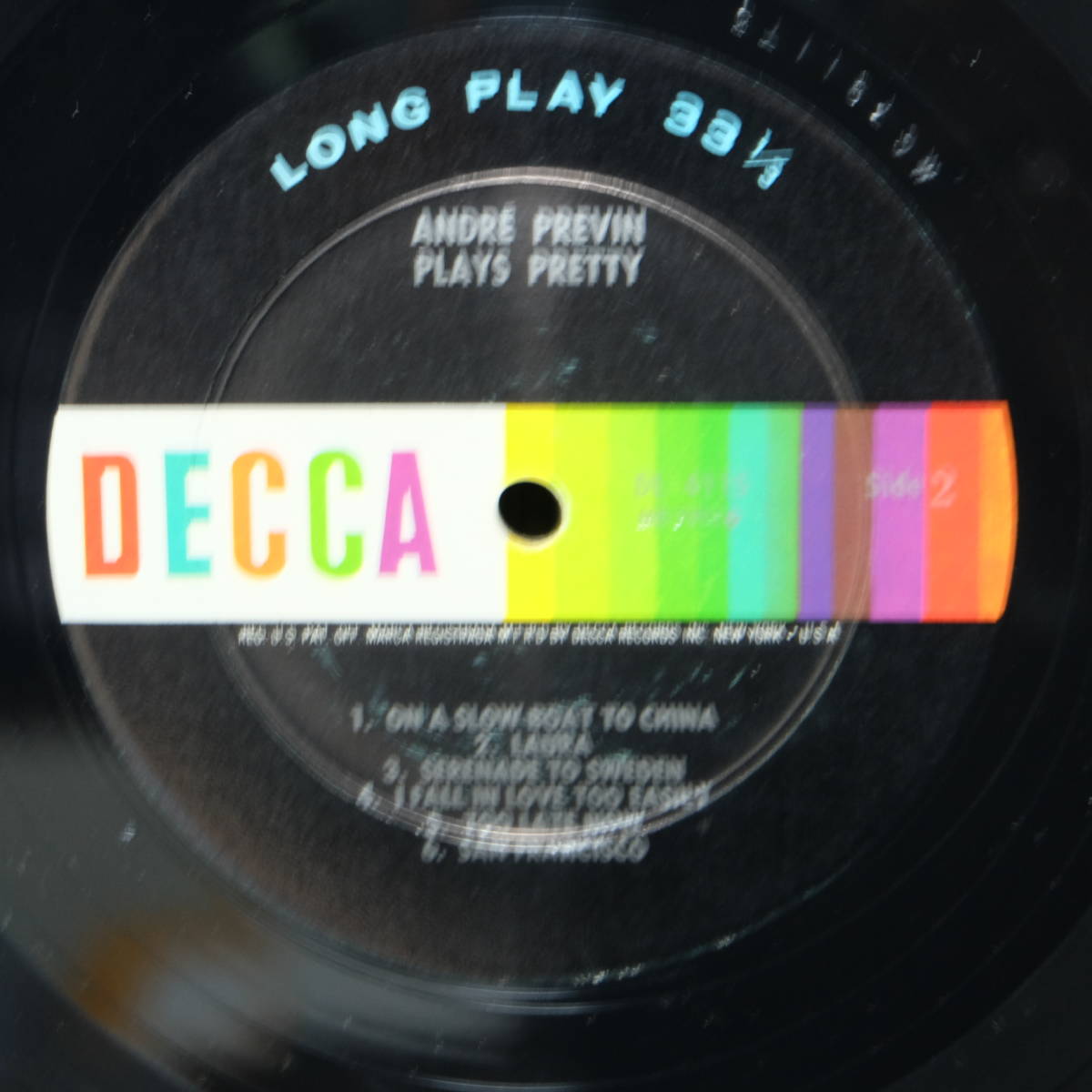 Decca【 DL 4115 : Andre Previn Plays Pretty 】DG / Andre Previn_画像5