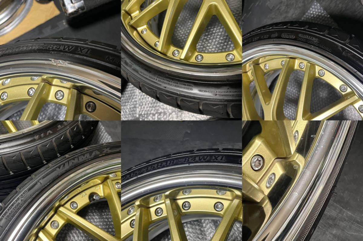 WORK LANBEC ランベック LM1 18インチ 7.5J+44 PCD114.3 5穴 WORK LANBEC ランベック LM1 18インチ 7.5J+44 PCD114.3 5穴