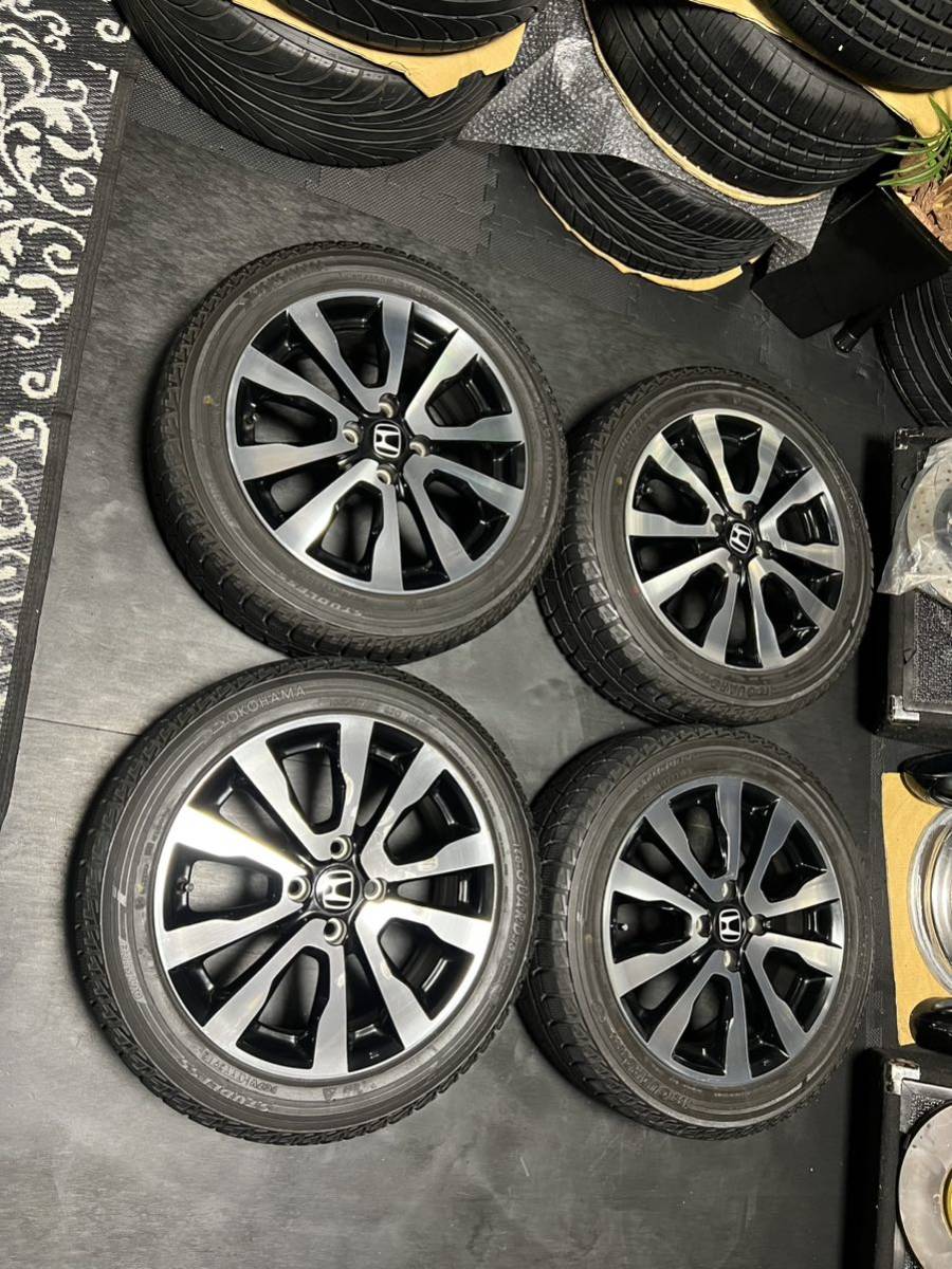 ホンダ フィット 純正スタッドレスタイヤホイール 16インチ 6J+53 100