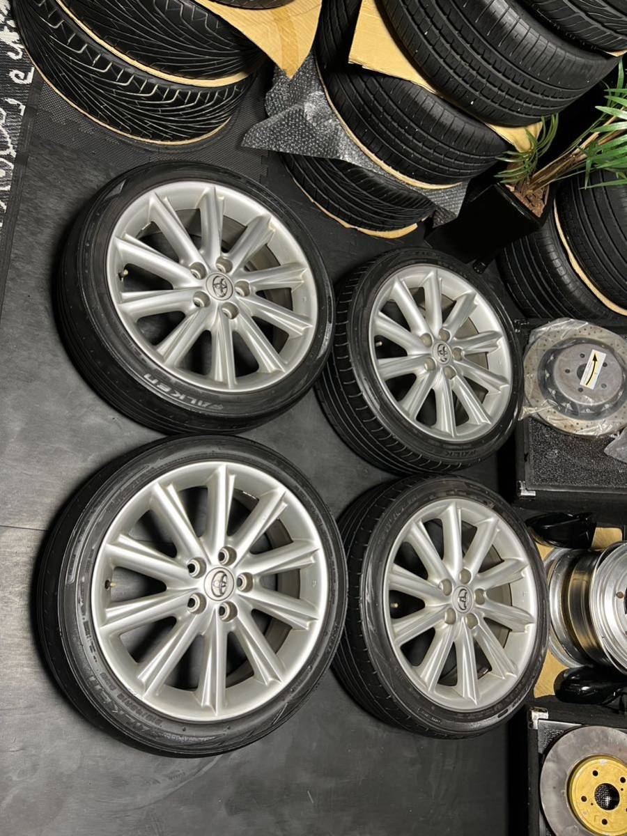 超安い品質 - トヨタ トヨタ 4本 純正オプション18インチホイール SAI ...