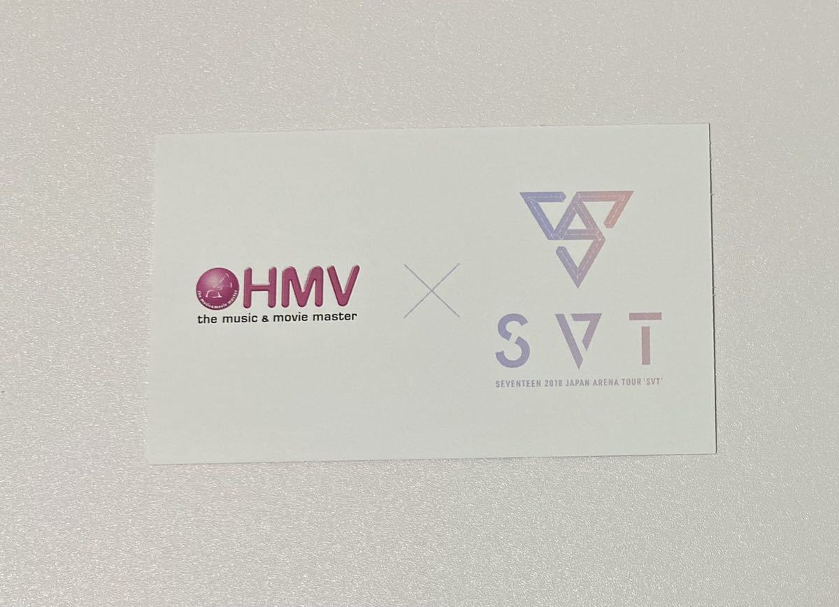 THE8 SEVENTEEN 2018 JAPAN ARENA TOUR SVT 会場限定 HMVブース 特典 トレカ ディエイト ミンハオ ぬいぐるみ Photocard_画像3