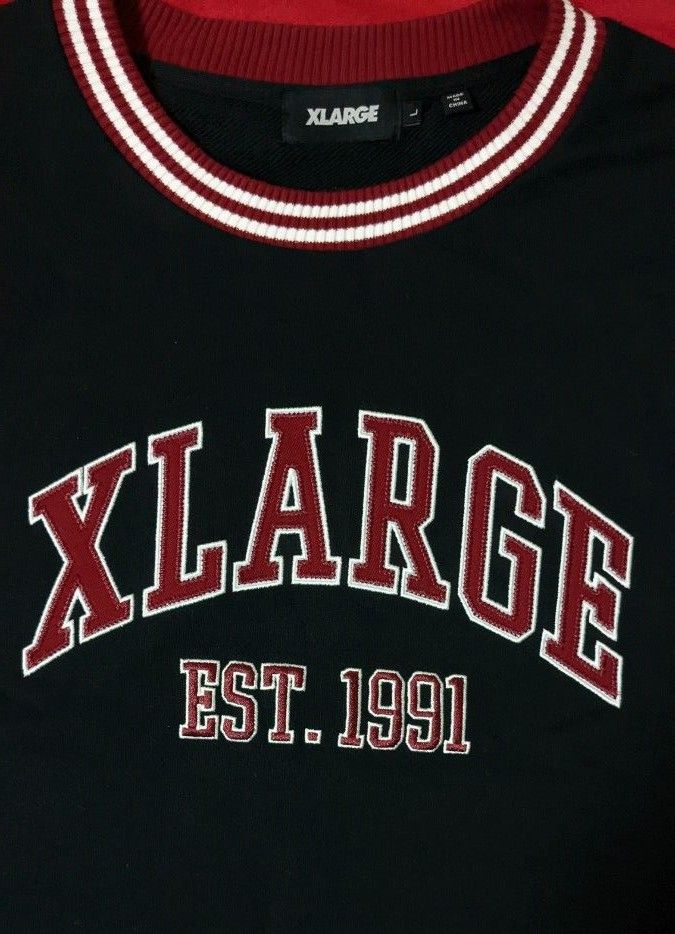 X-LARGE エクストララージ スウェット トレーナー 刺繍アーチロゴ L 