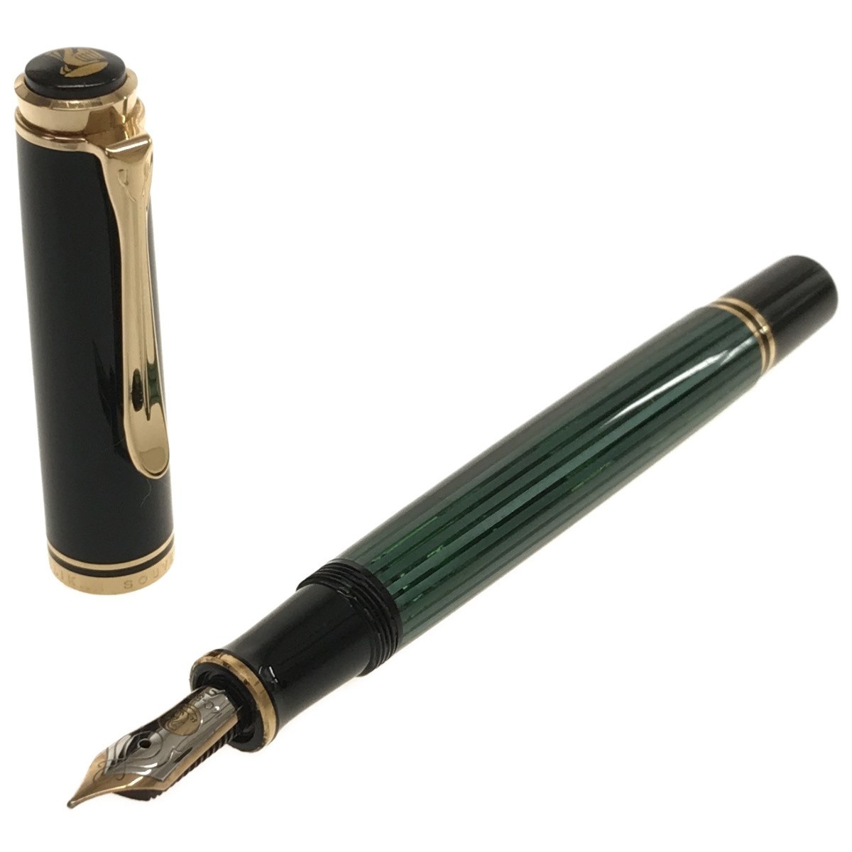 正式的 ブラック 万年筆 スーベレーン ペリカン M400 Souveran PELIKAN