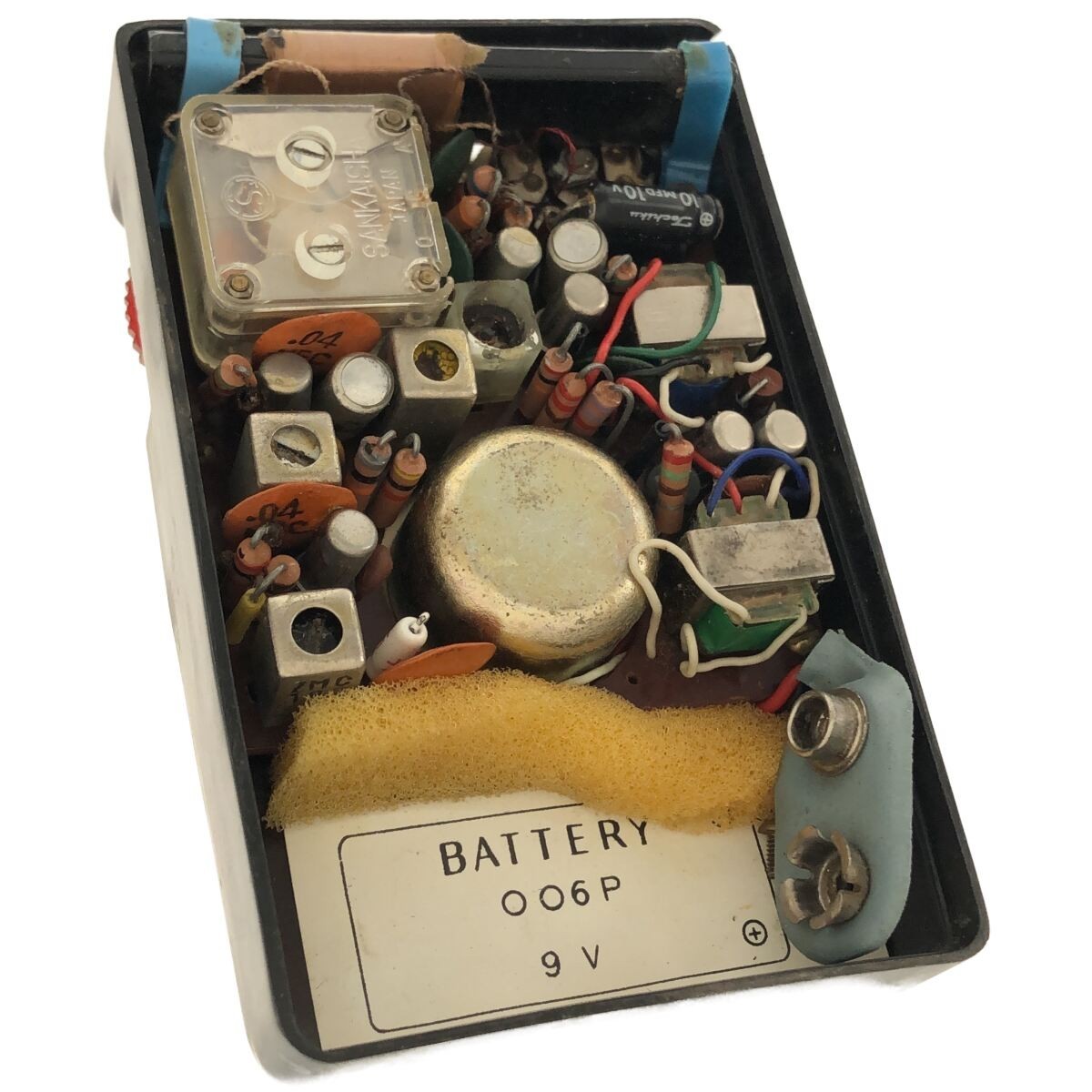 希少】TOM THUMB 6 TRANSISTOR POCKET RADIO BLACK トム サム 希少】TOM THUMB 6 TRANSISTOR POCKET RADIO BLACK トム サム