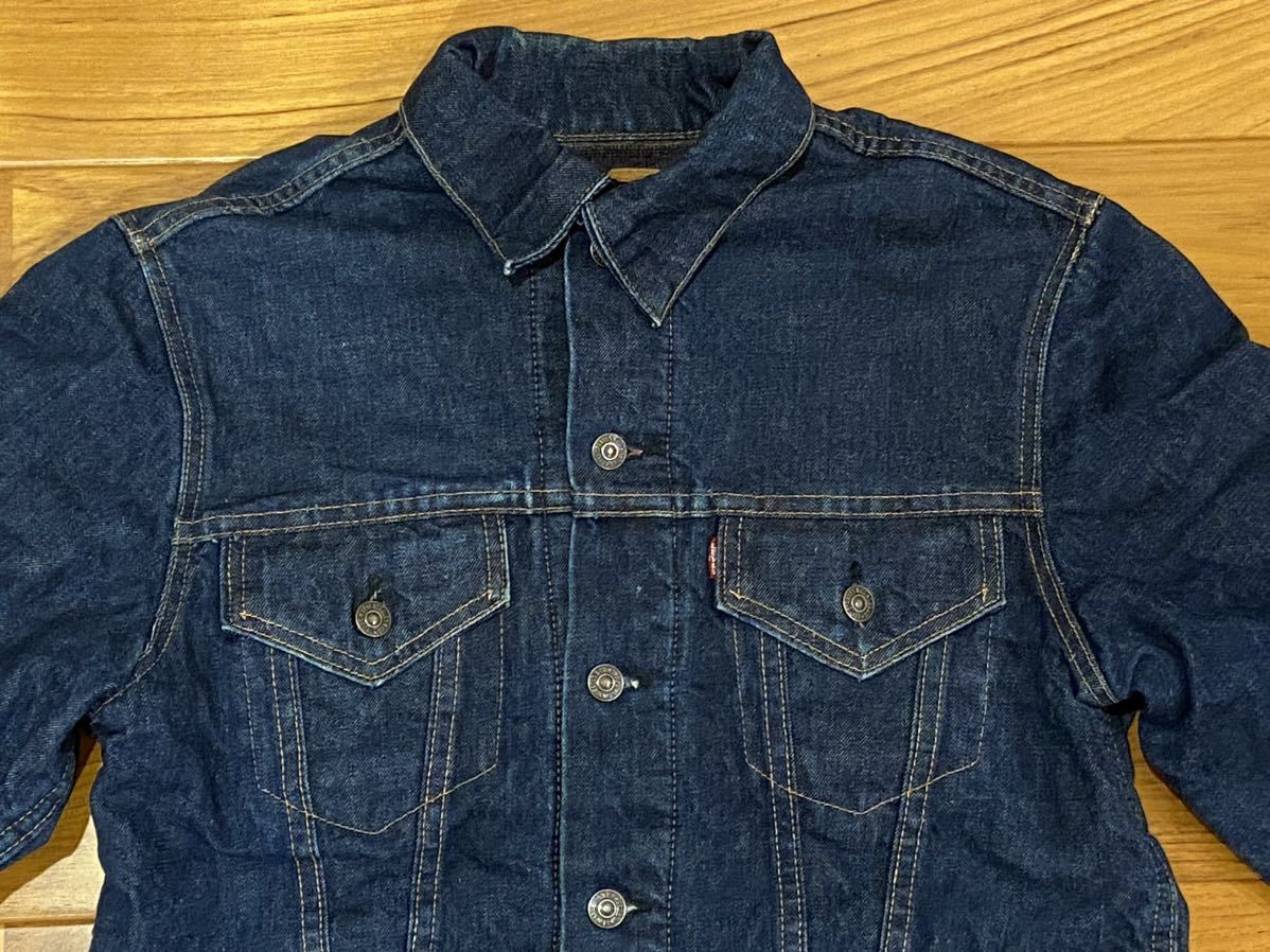 極上 60s リーバイス　70505 ビッグE 40 ブランケット付き levis BIGE ヴィンテージ ビンテージ Gジャン デニムジャケット  559 557 3rd 4th