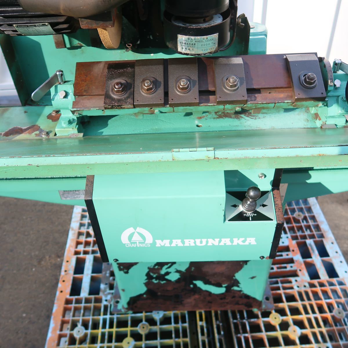 Yahoo!オークション - 中古 MARUNAKAマルナカ 丸仲 研磨機 200V Yahoo!オークション - 中古 MARUNAKAマルナカ 丸仲 研磨機 200V
