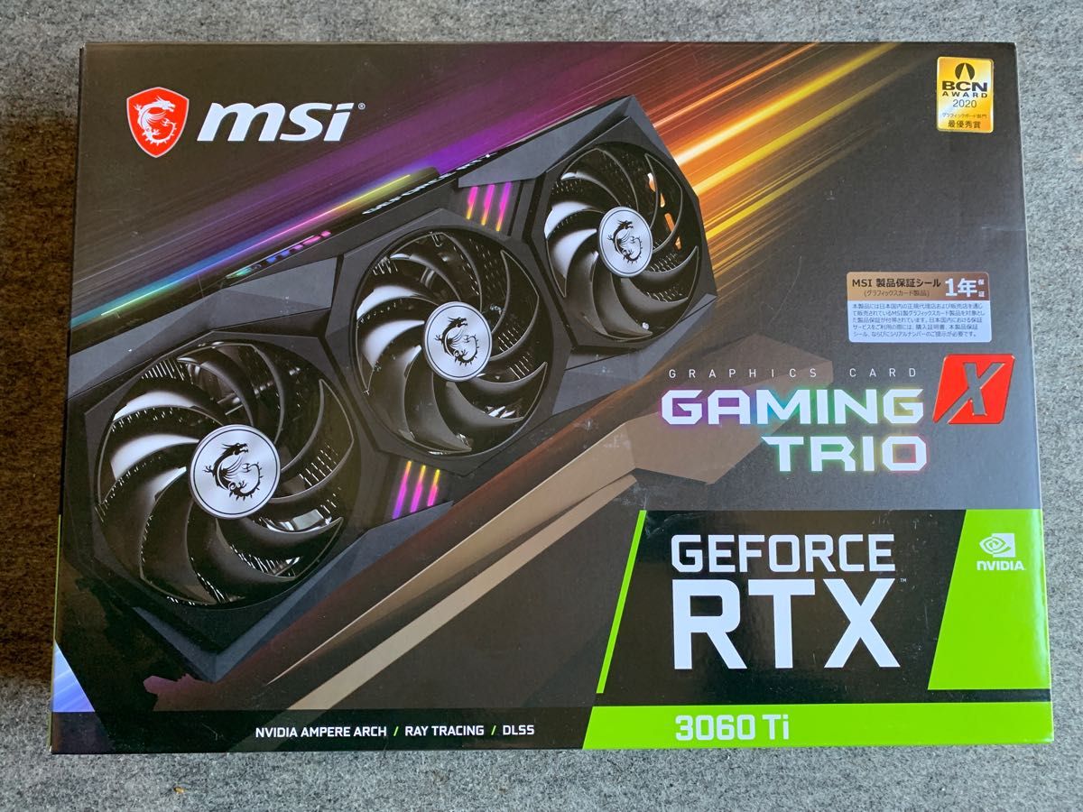 最大52%オフ! MSI RTX 3060 Ti GAMING X 8G LHR ゲーミング