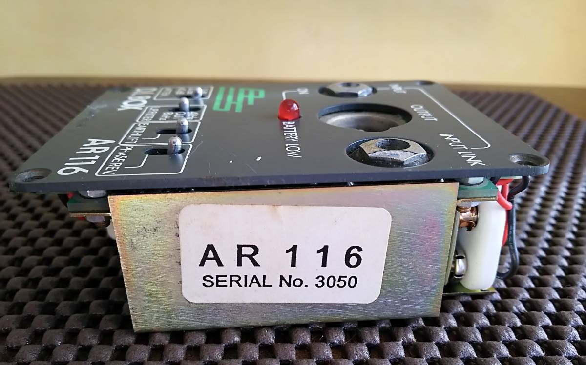 名機DI BSS AR-116 ファンタム電源ユニット AR-117付属 MADE IN
