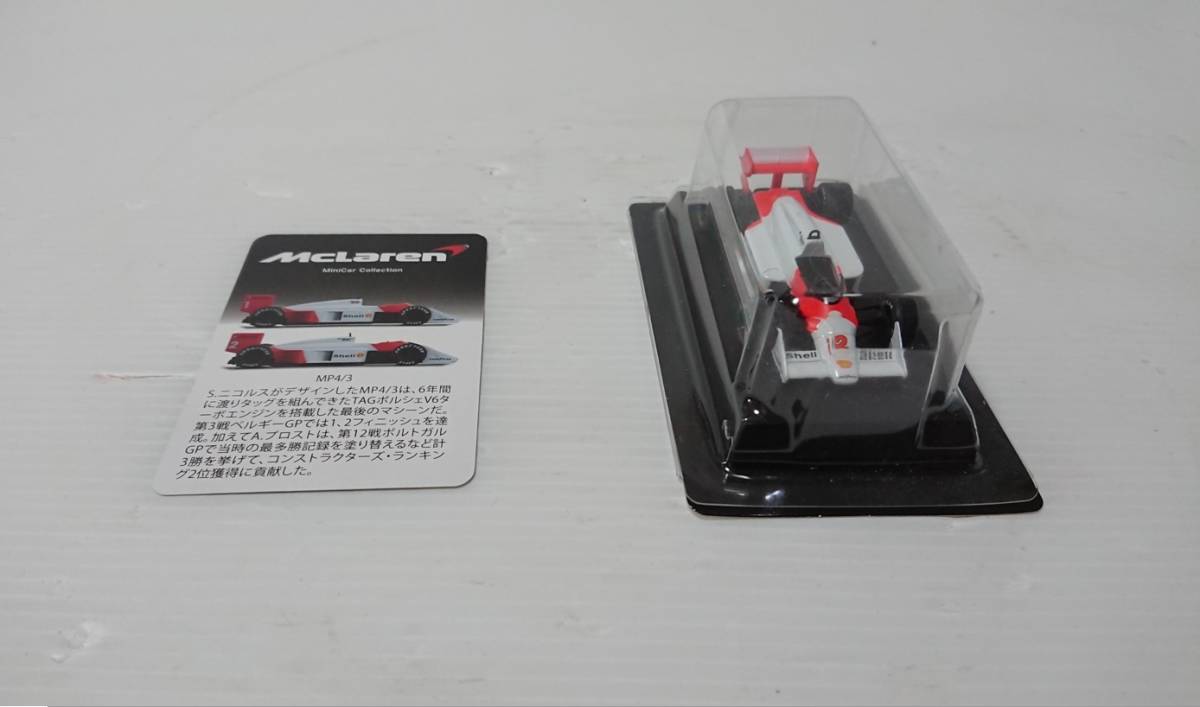  京商 　KYOSHO マクラーレン 　ミニカーシリーズ　MP4/3　ミニカー　スケール1/64_画像10