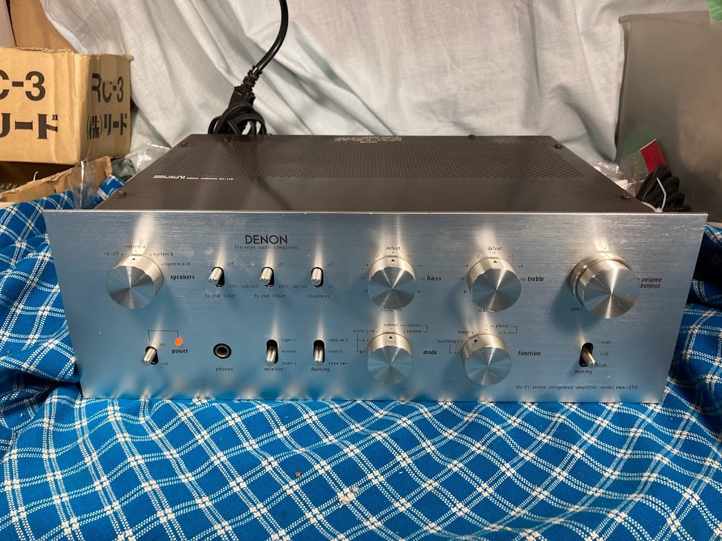 数量限定】 【 15周年感謝セール 】 DENON プリメインアンプ PMA-255