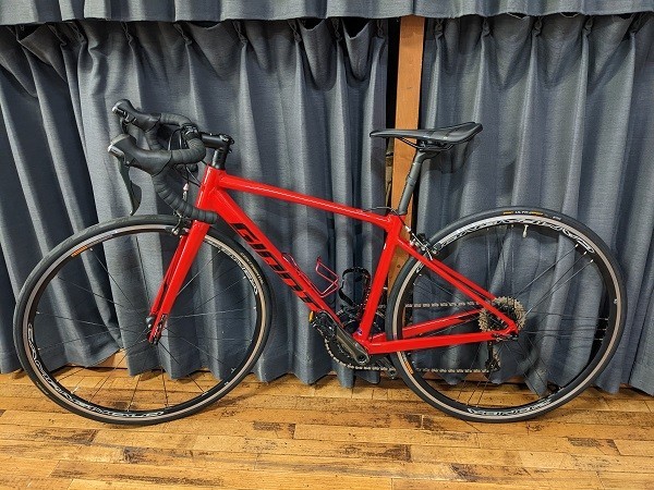 美品 GIANT ロードバイク ジャイアント CONTEND SL2 レッド 2020年