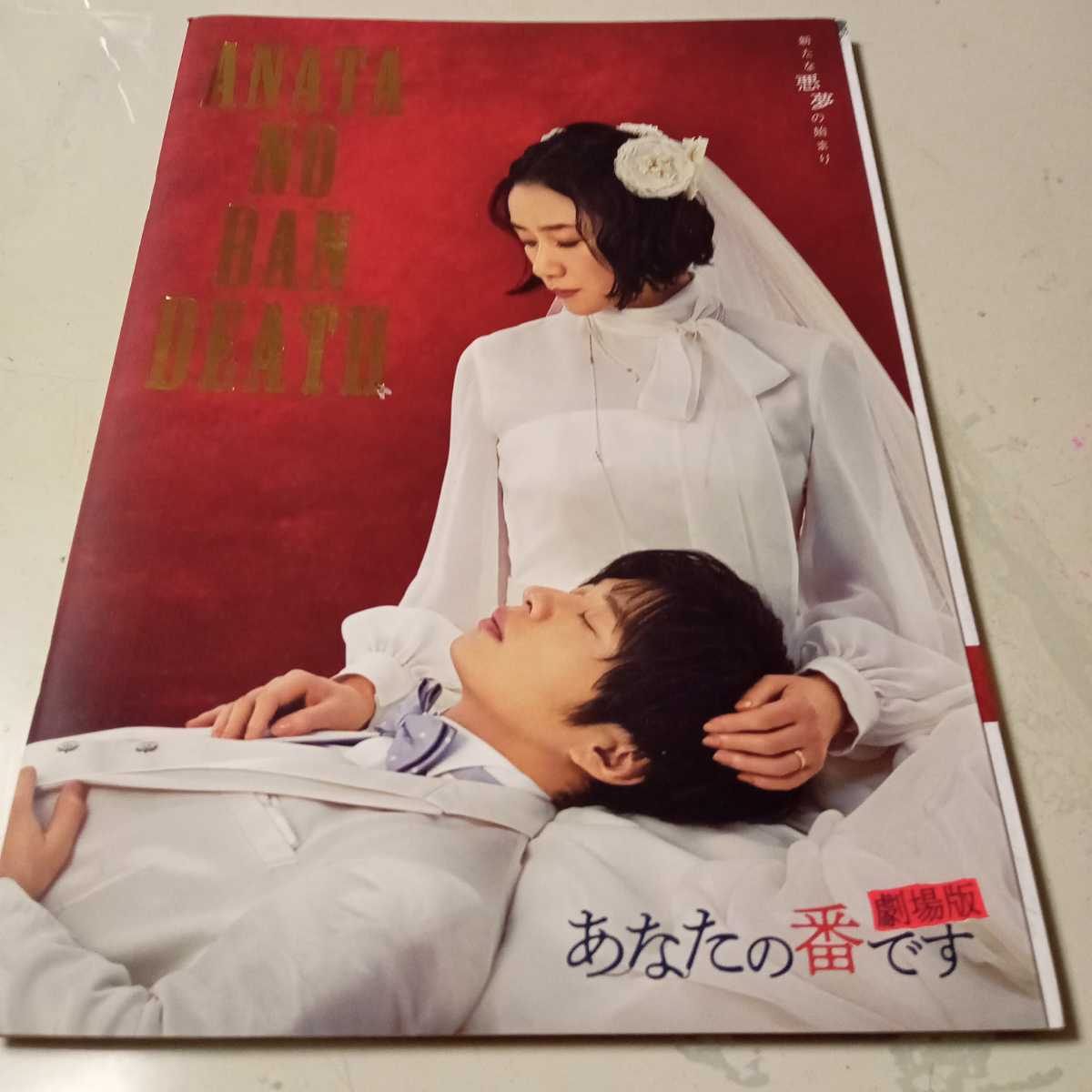 映画パンフレット　邦画　劇場版　あなたの番です　原田知世　田中圭　美品_画像1