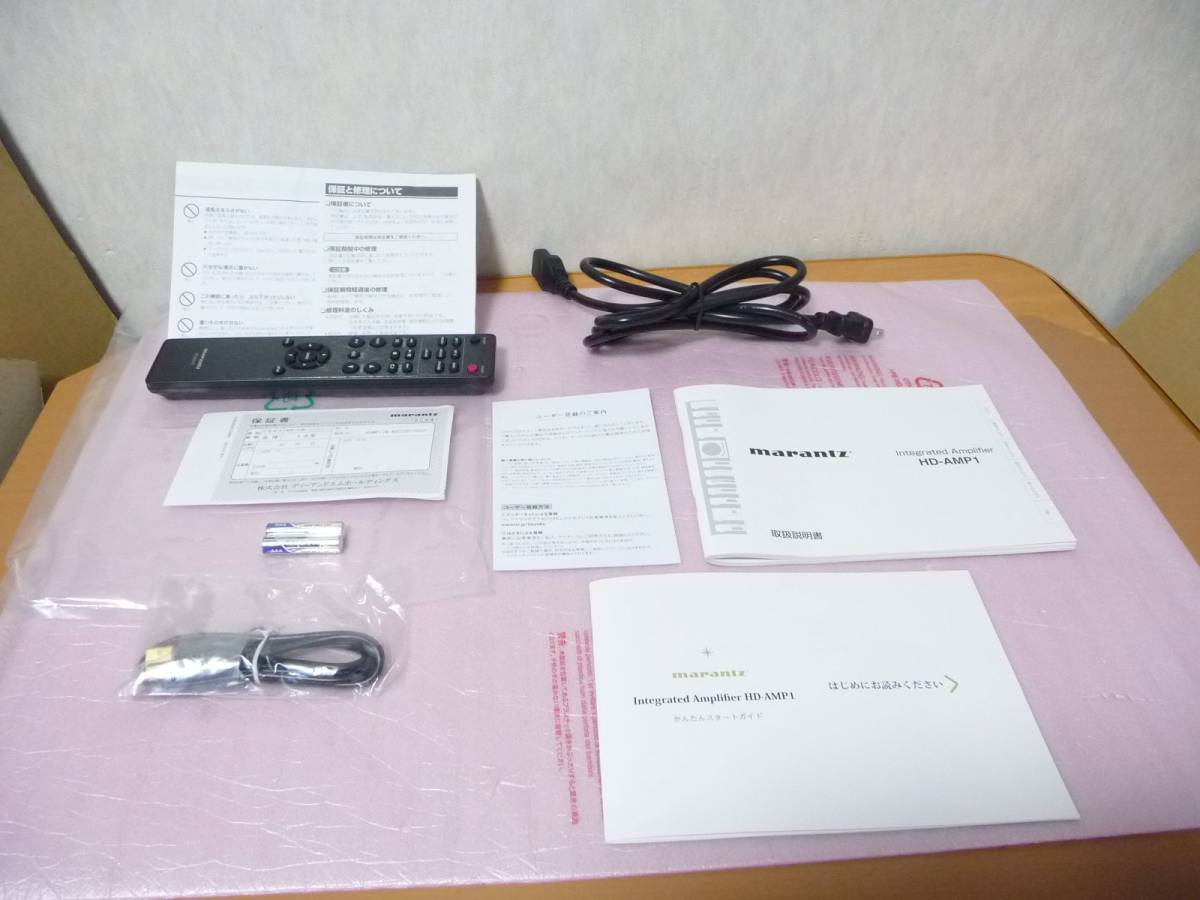 展示美品 マランツMarantz プリメインアンプ HD-AMP1/FN [USB 展示美品 マランツMarantz プリメインアンプ HD-AMP1/FN [USB