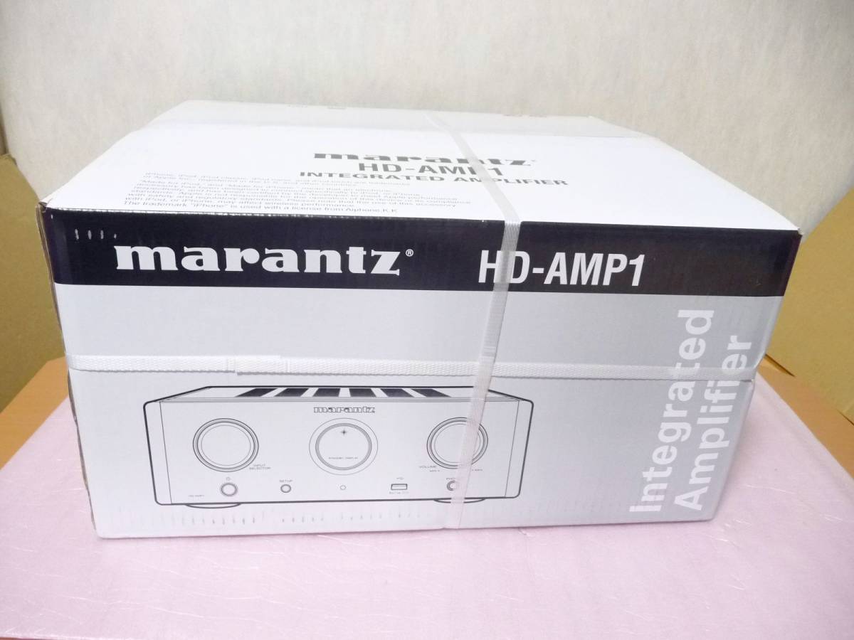 * новый товар нераспечатанный Marantz Marantz основной предусилитель HD-AMP1/FN [USB-DAC установка / в высоком разрешени / наушники специальный усилитель / серебряный Gold ] с гарантией 1 пункт 