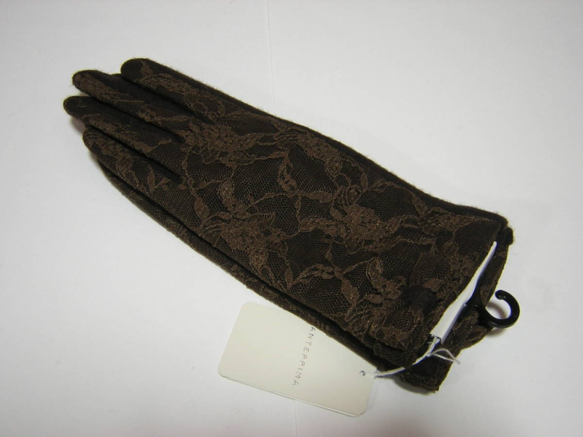  быстрое решение! новый товар! ANTEPRIMA Anteprima модный! перчатки перчатка ....rc кашемир .