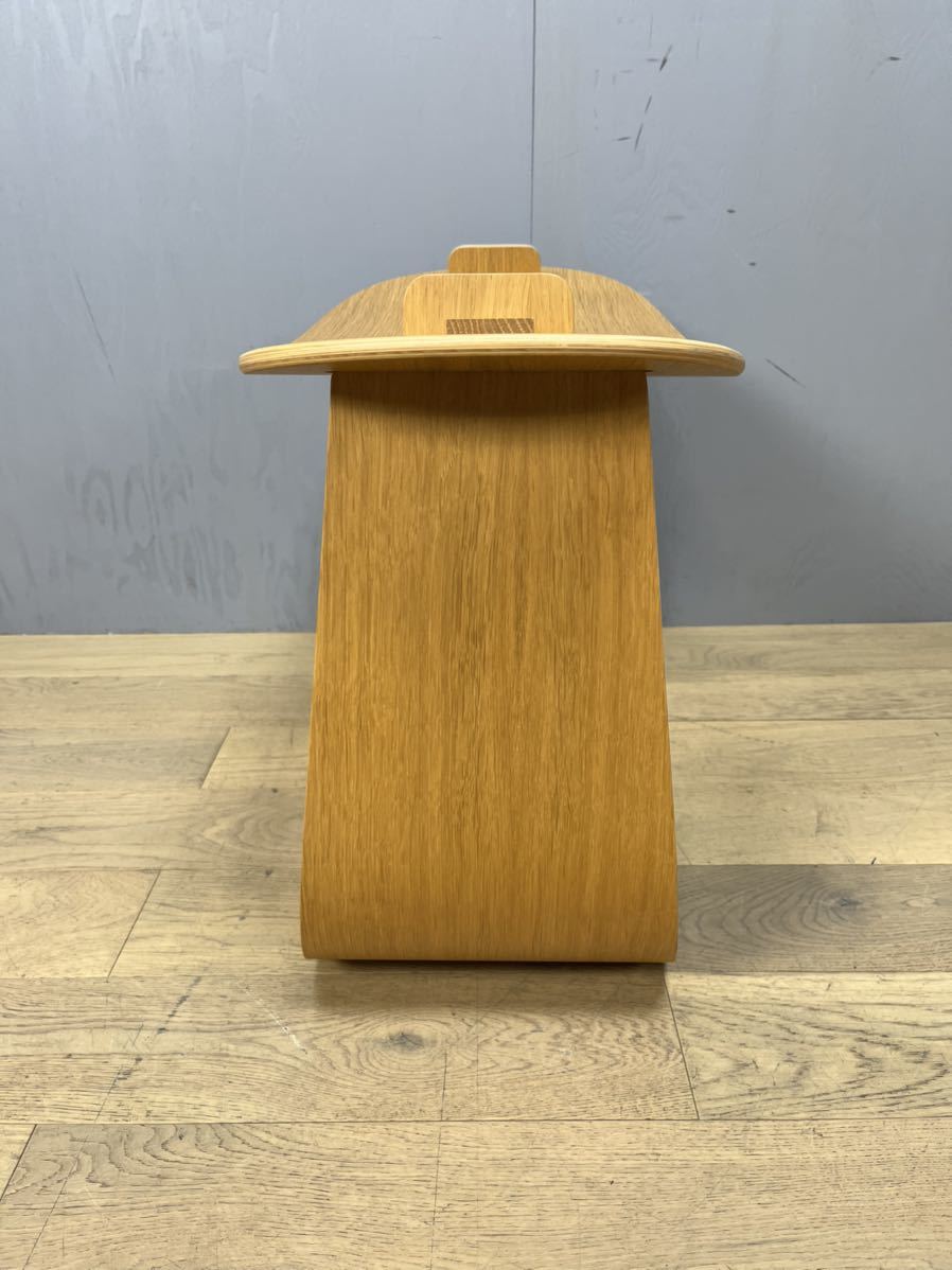 MASSPRODUCTIONS マスプロダクションズ HARRY STOOL ハリースツール ナチュラルオーク スツール サイドテーブル ①_画像3