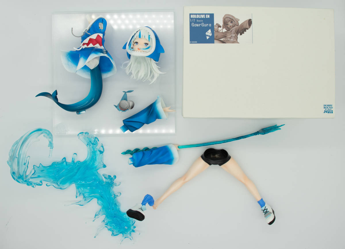 ホロライブ ガレージキット 完成品 がうるぐら Gawr Gura フィギュア