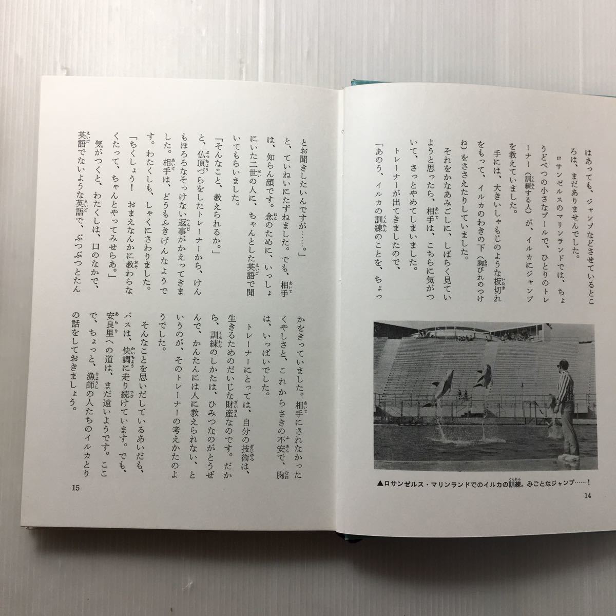 zaa-154♪エコーという名のイルカ 中島将行 (著)現代子どもノンフィクション 4あかね書房 1973/6/25 絶版　稀本