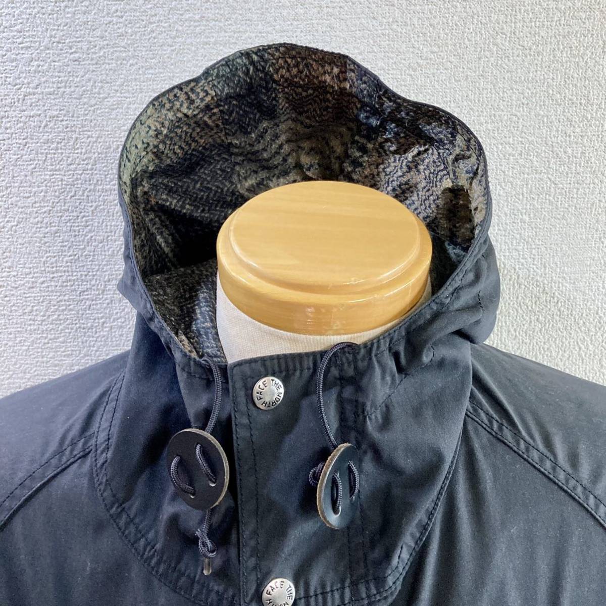 ノースフェイス パープルレーベル THE NORTH FACE PURPLE LABEL ナナミカ nanamica マウンテンパーカー M ブラック 黒 65/35 Bayhead Cloth_画像2