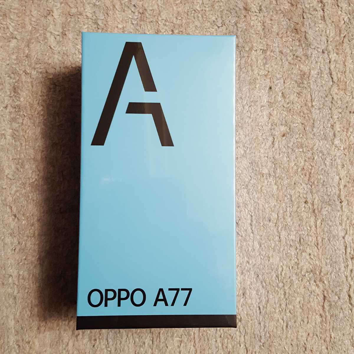 新品・未開封・未使用】OPPO A77 スマートフォン ブルー 青 SIMフリー