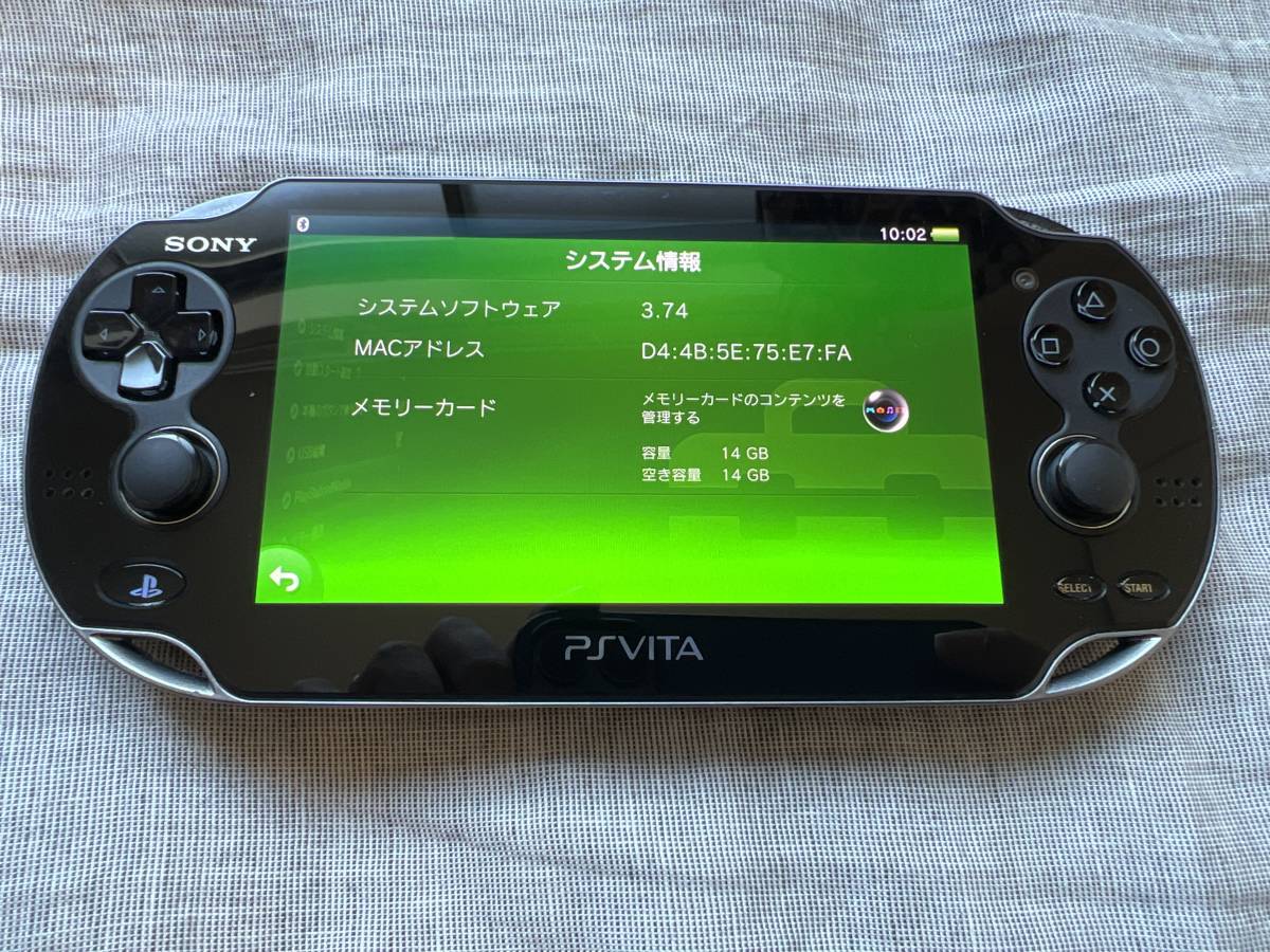 【送料無料】PS Vita PCH-1000_画像2