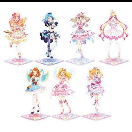 取扱店舗限定アイテム アイカツ!アクリルスタンド - キャラクターグッズ