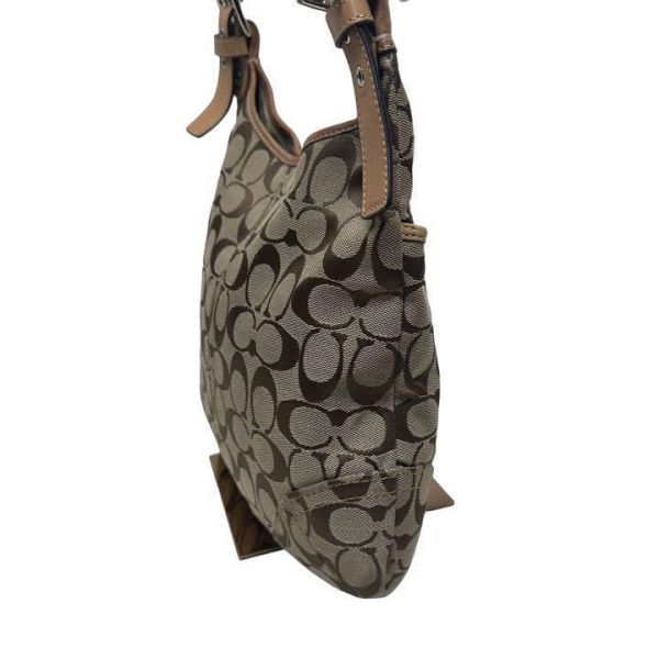 COACH ショルダーバッグ 0750 クロスボディ シグネチャー キャンバス 9