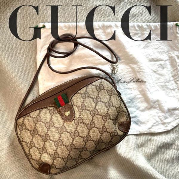 極美品 GUCCI グッチ オールドグッチ ショルダーバッグ ミニバッグ