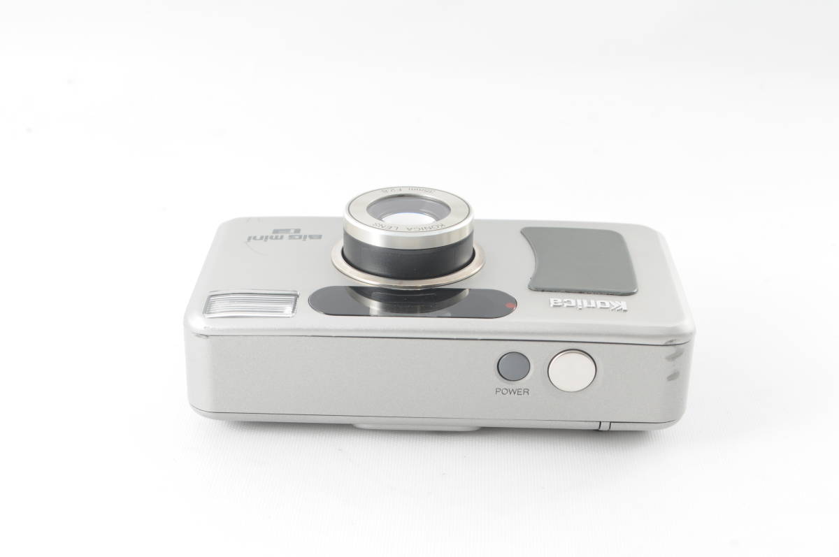 ☆動作確認済美品☆ Konica コニカ BiG mini F シルバー コンパクト