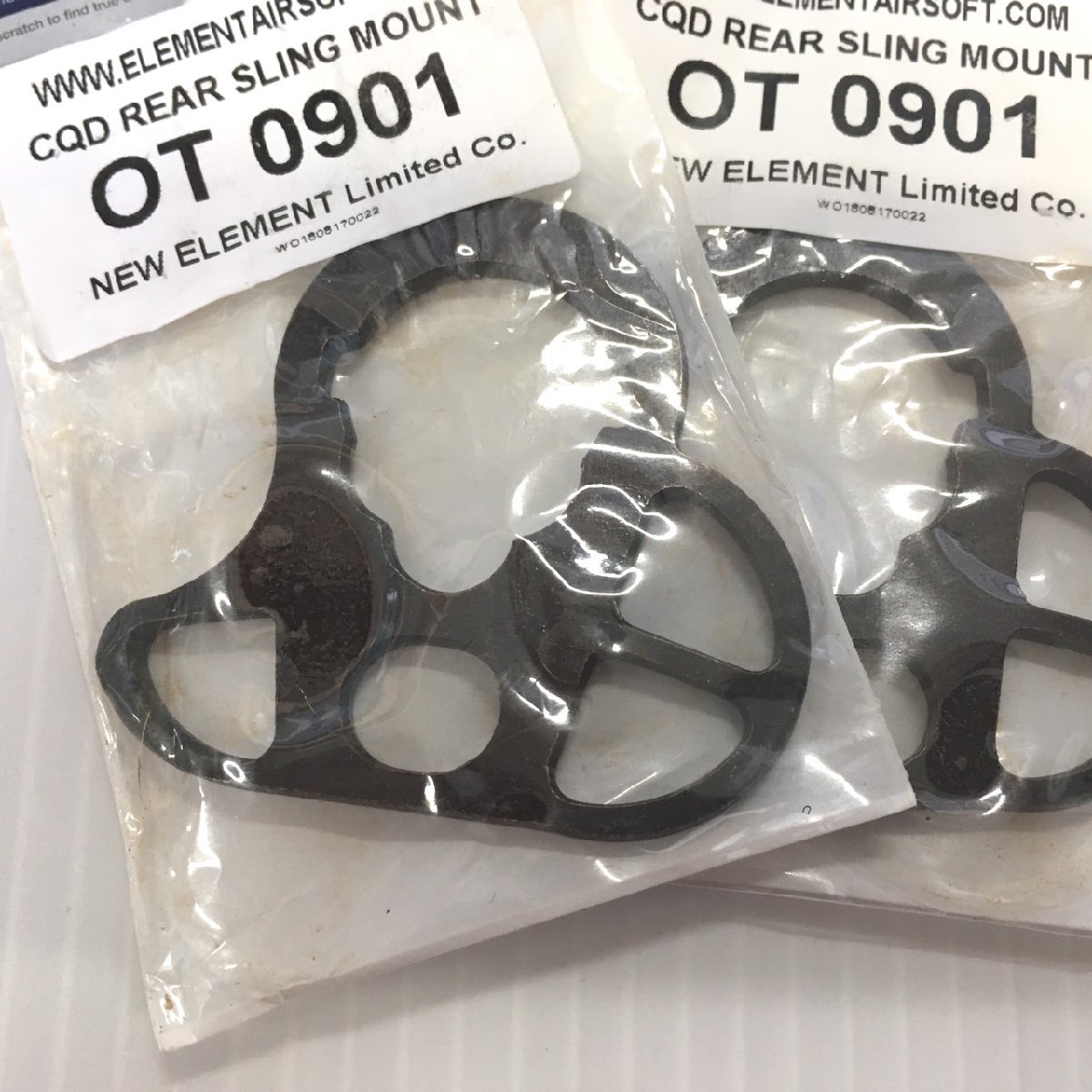 □サバゲー405/ELEMENT　CQD REAR SLING MOUNT(2袋)　OT0901/レプリカ・引退品・現状品・ジャンク　Π□_画像3