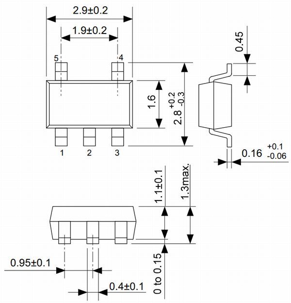 ★SII製 出力5V固定 昇圧スイッチングレギュレータ S-8323A50MC-EME 7個_画像4