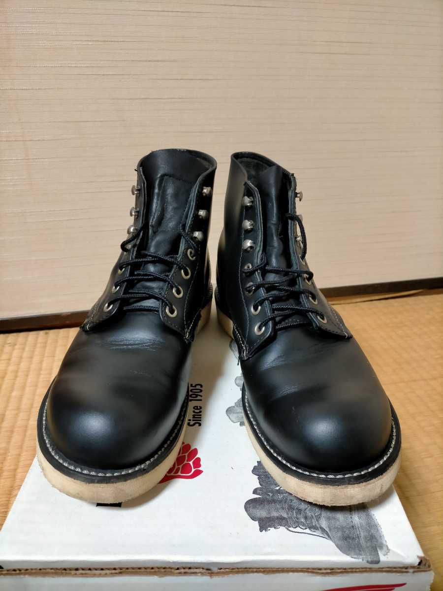 キズや レッドウィング ブーツ☆アイリッシュセッター☆8165☆27cm☆黒