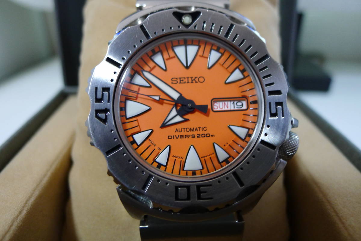 SEIKO セイコー モンスター シャークトゥース ダイバーズ 廃盤-