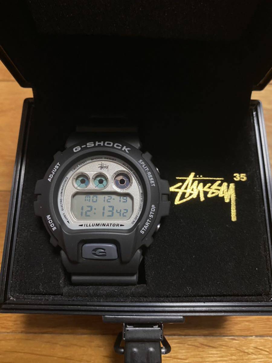  new goods unused! not yet trying on! domestic regular goods!CASIO G-SHOCK×STUSSY DW-6900 35th ANNIVERSARY Stussy 35. year of model Casio G shock 