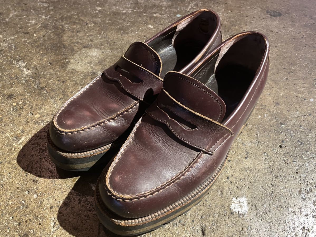COMME des GARCONS HOMME PLUS 94AW シャークソール コインローファー