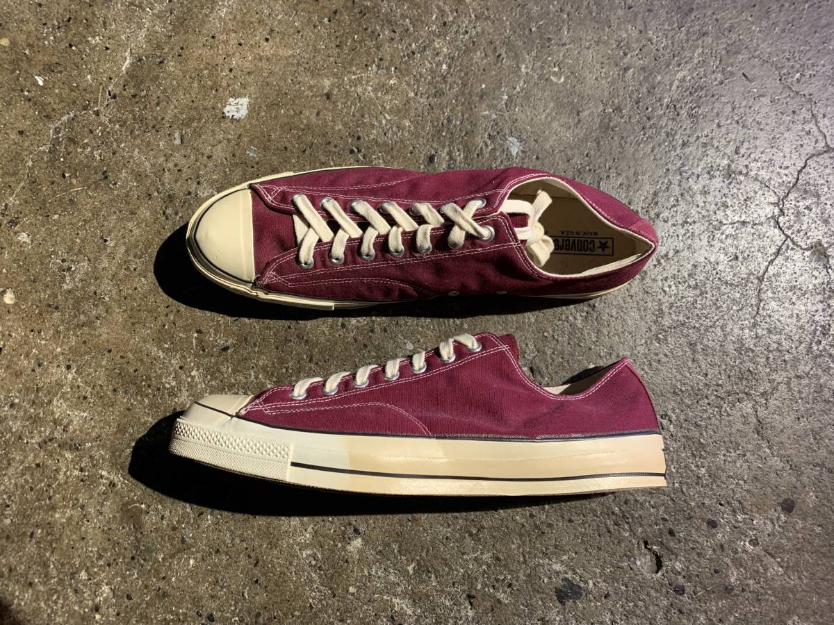 日本産】 コンバース 1970s US17 Taylor Chuck USA製 70s CONVERSE