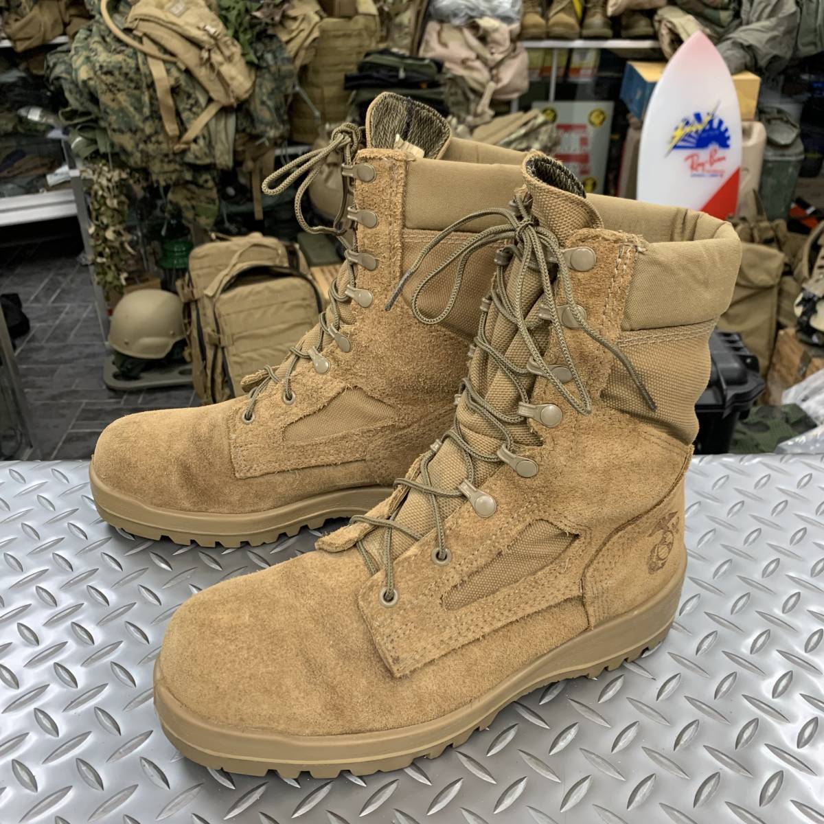 米軍放出品実物　BELLEVILLEミリタリー ブーツ中古品52