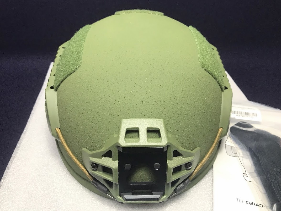 Avon F90 High Cut Ballistic Helmet Green Large（uhmwpe/ceradyne/team wendy/wilcox/ops core/lbt/crye/pvs/ech/f70/mich2001