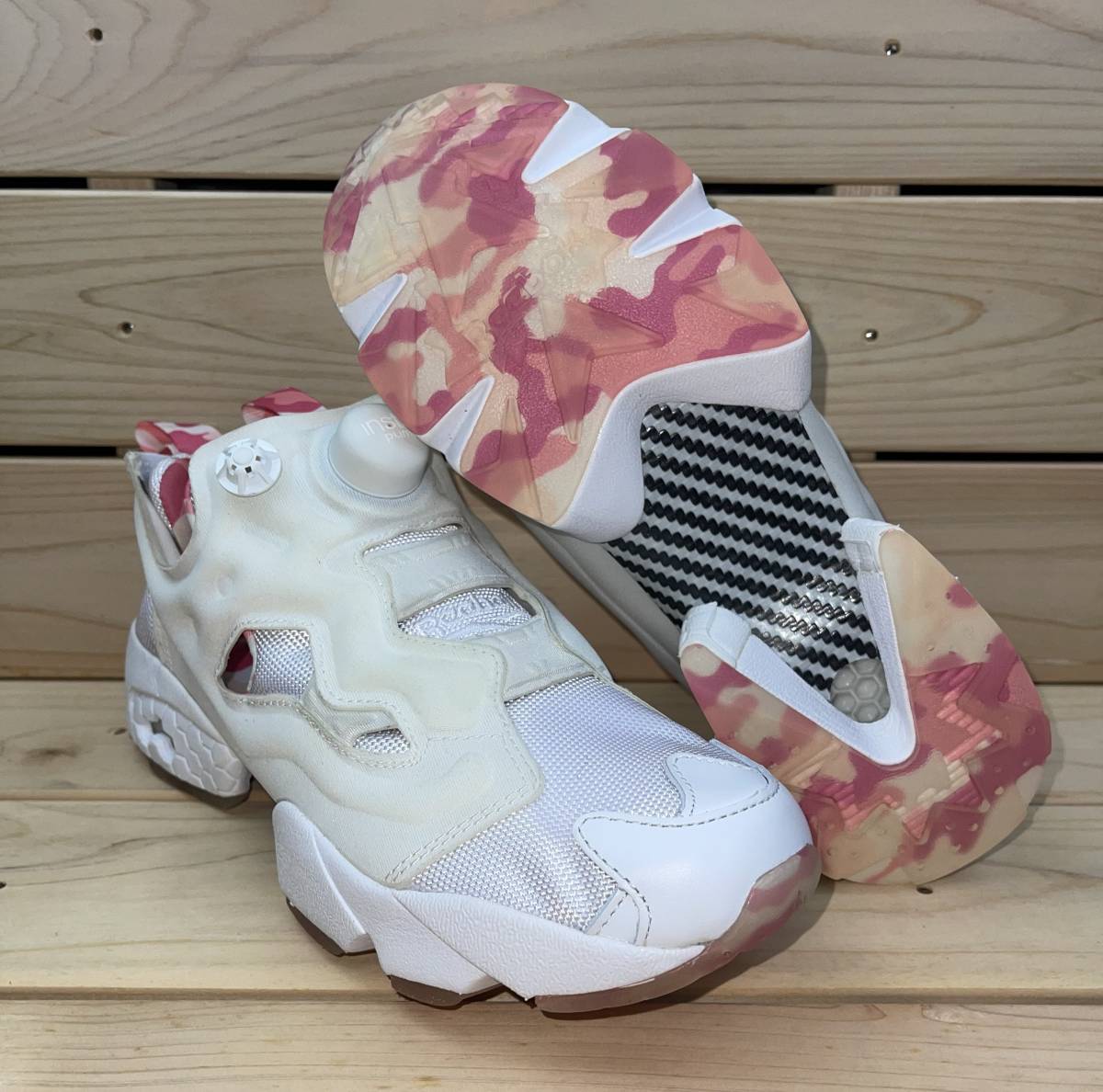 ☆大人気商品☆ CAMO OG FURY INSTAPUMP Reebok ホワイト 税込定価