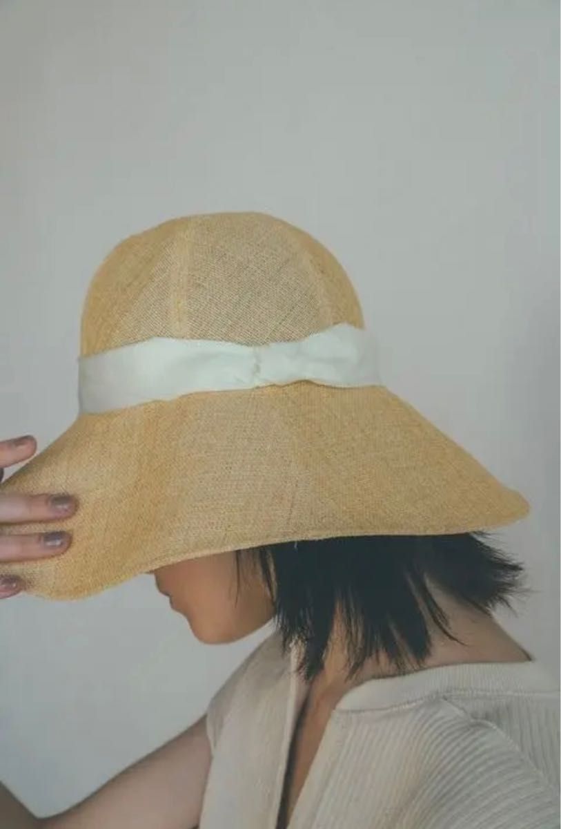 KIJIMATAKAYUKI×CLANE WIDE BRIM PAPER HAT-www.connectedremag.com