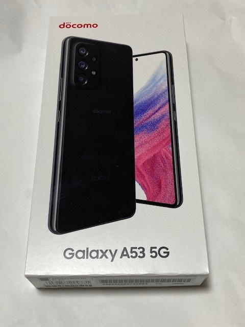 新品 早いもの勝ち ドコモ galaxy A53 5G sim フリー