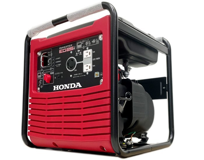新品 未使用品 HONDA ホンダ EG25i 開放型正弦波インバーター搭載発電機 コンパクトタイプ 高剛性フレーム ポータブル ガソリンエンジン