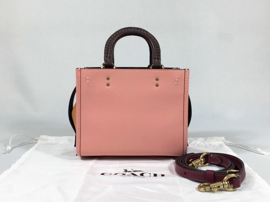 送料無料 【極美品】 COACH コーチ ハンドバッグ 2way ショルダー